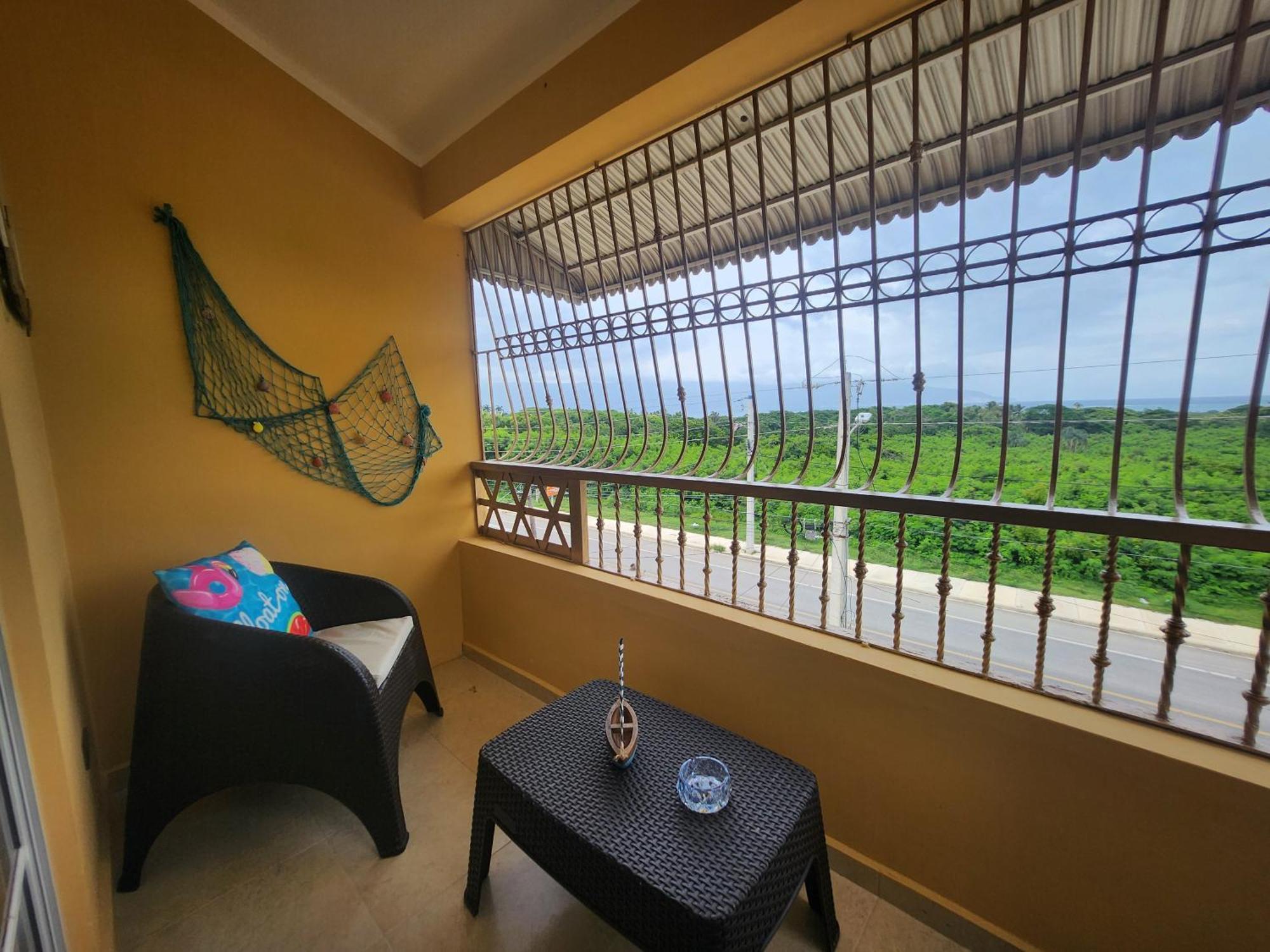 Casita Linda Larimar - 2Br Apartment With Rooftop, Bay Views, Fast Wifi, Near Beach In Barahona Exterior photo
